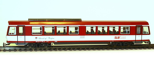 Ferro Train H-5090-015 - Austrian SLB Vts 15 Railcar, ruby red